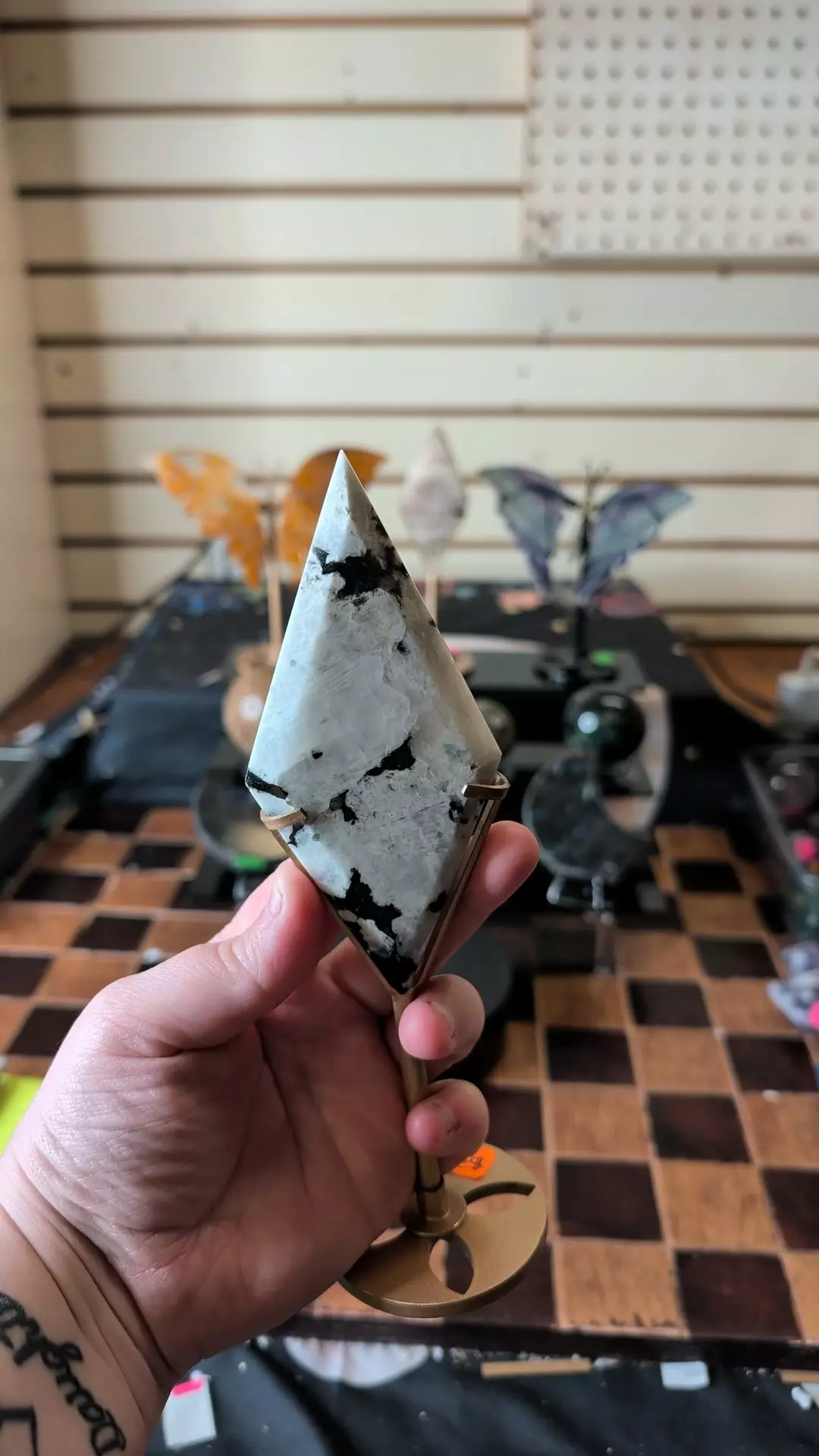 Rainbow Moonstone Diamond B was $30 thumbnail