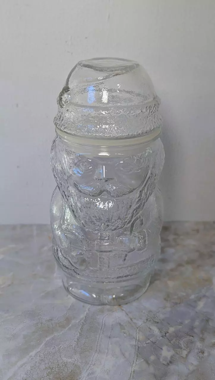Santa Glass Jar thumbnail