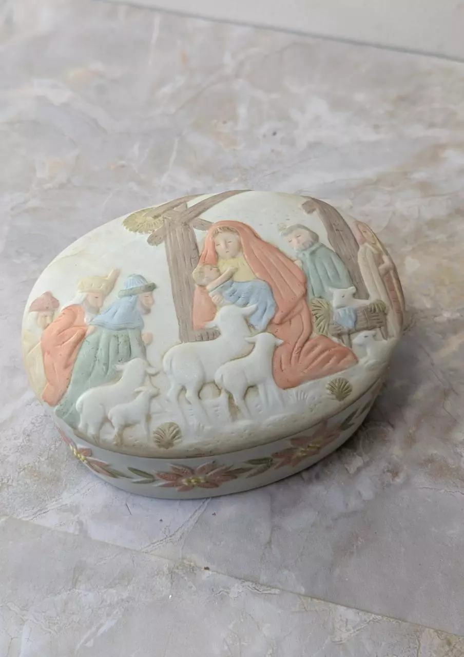 Nativity Trinket Box thumbnail