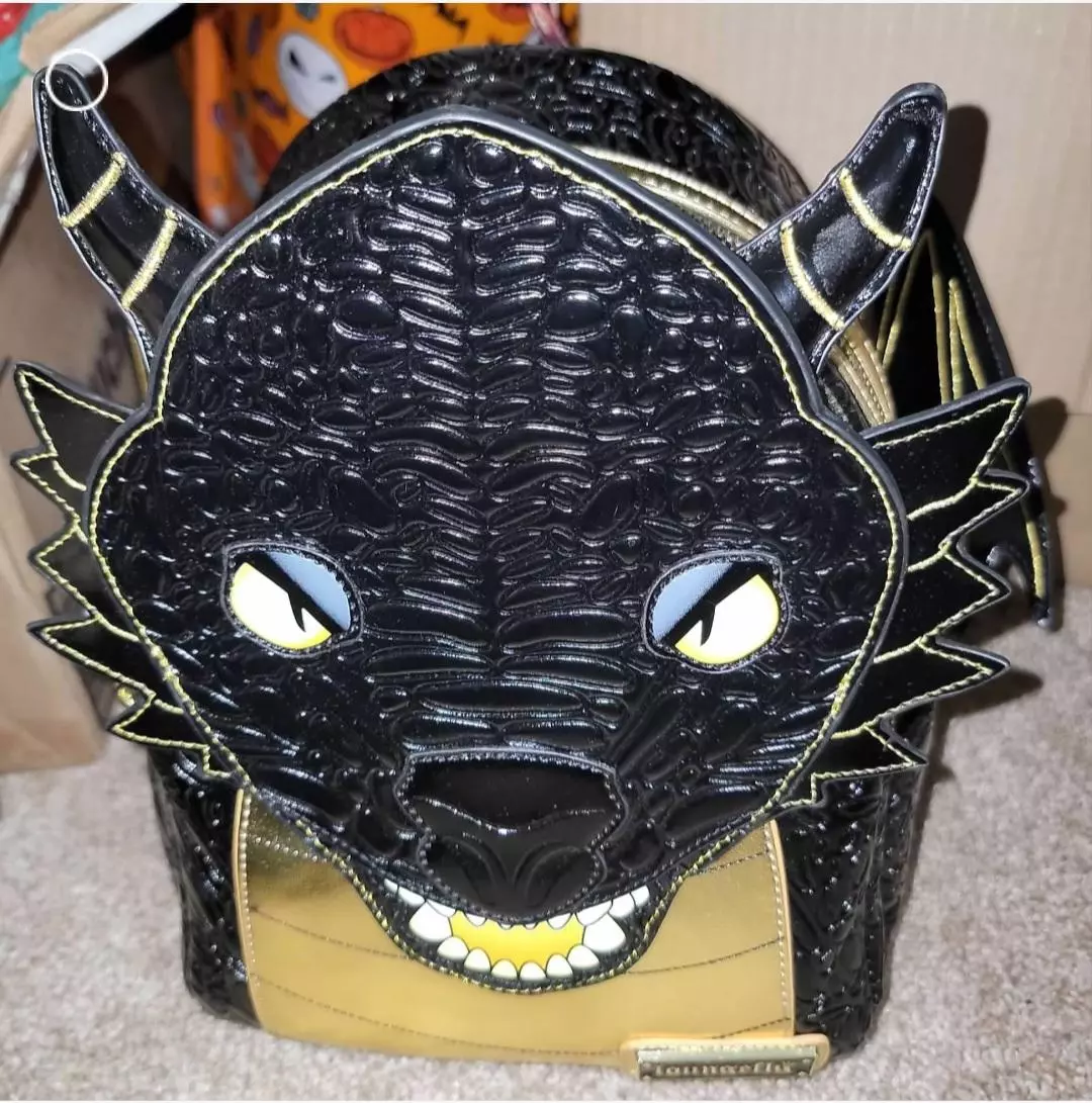 Fourth Wing Black Gold Dragon thumbnail