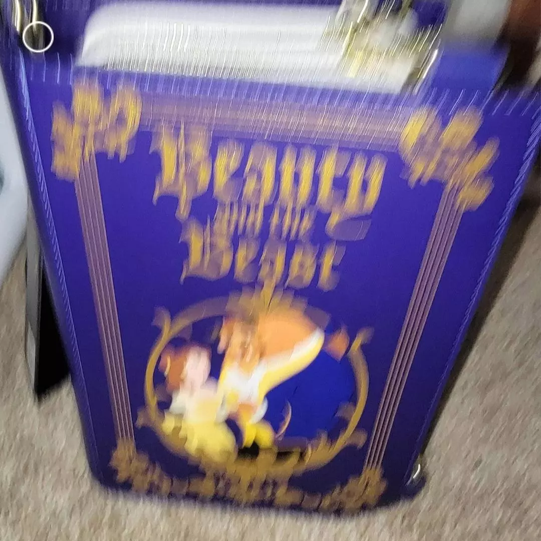 beauty and the beast book convertible backpack thumbnail