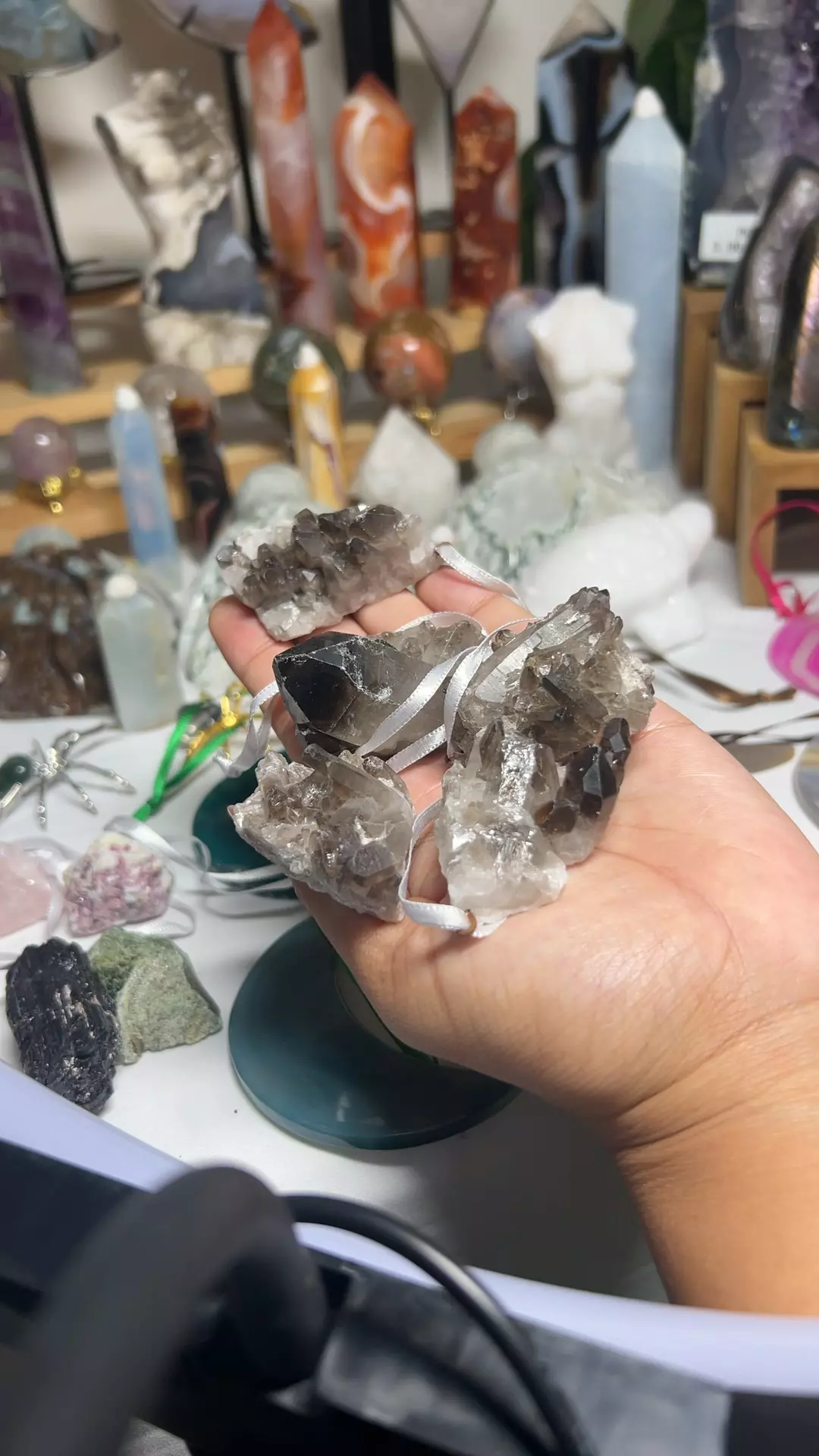 Smokey Quartz buyer pic ornaments thumbnail
