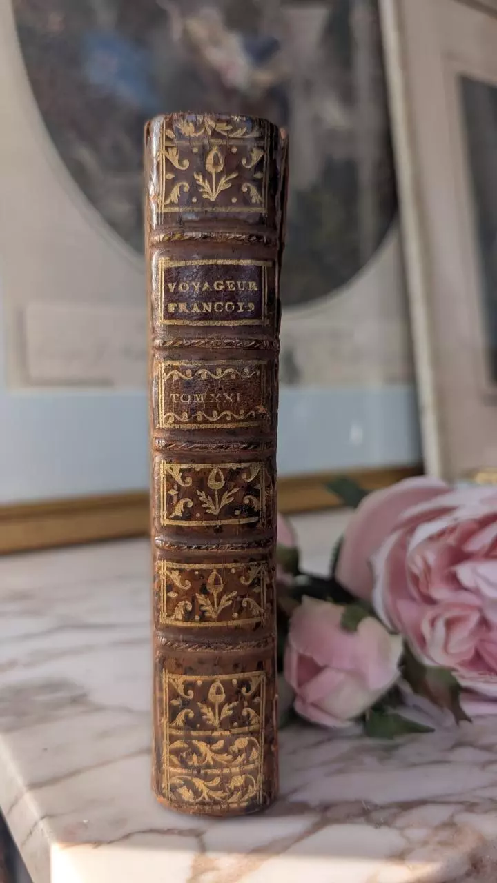 c. 1776 French book - Voyageur Francois thumbnail