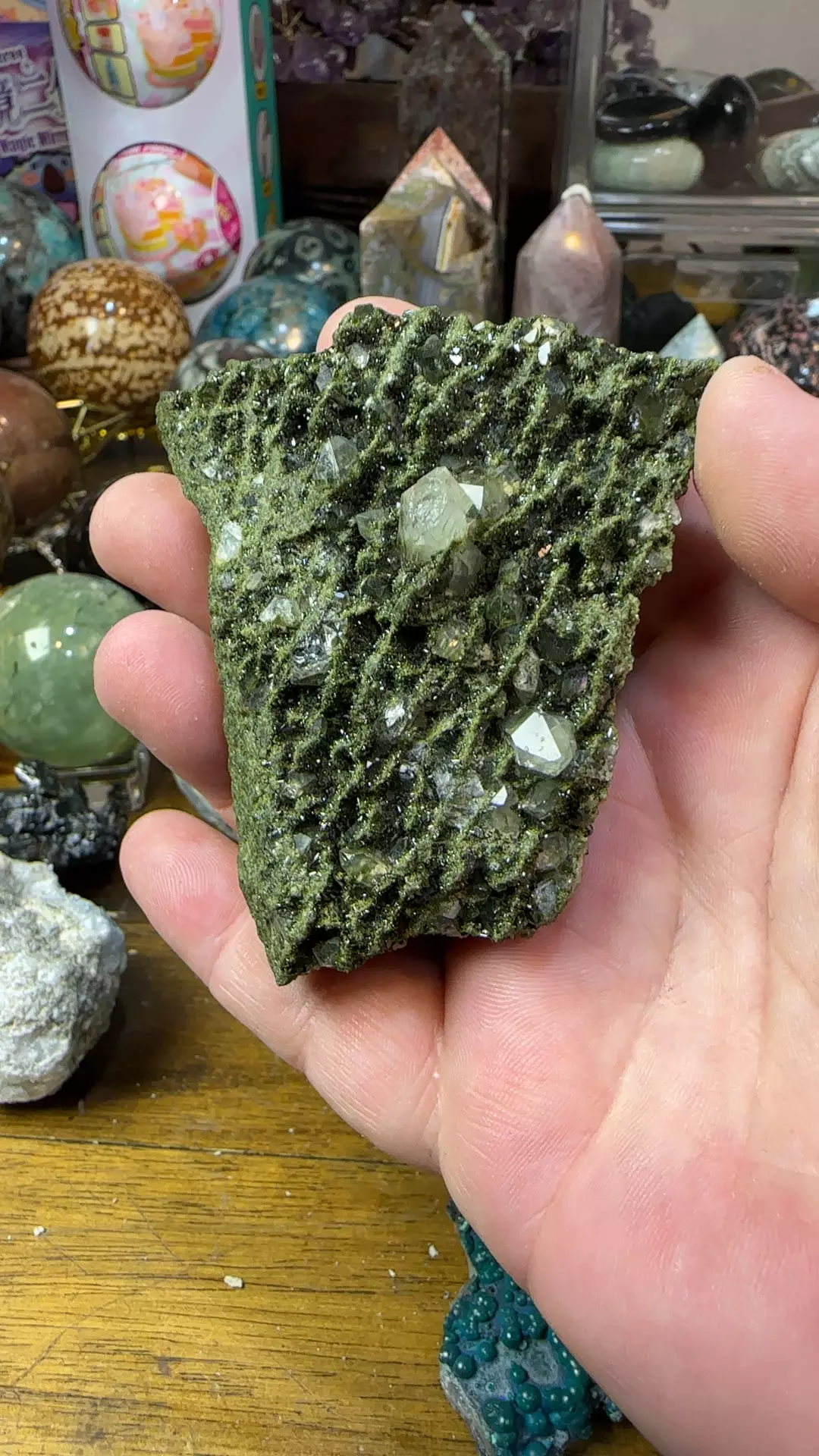 epidote with Quartz thumbnail