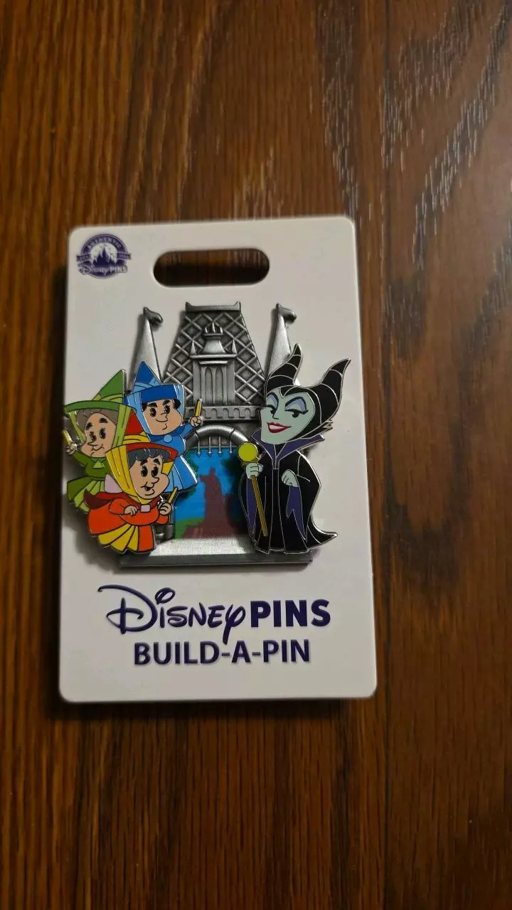 Disney Pins Build a Pin Sleeping Beauty Themed thumbnail