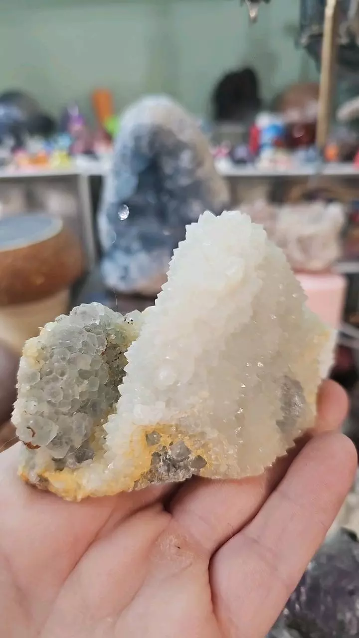 62. Fluorite on Quartz thumbnail