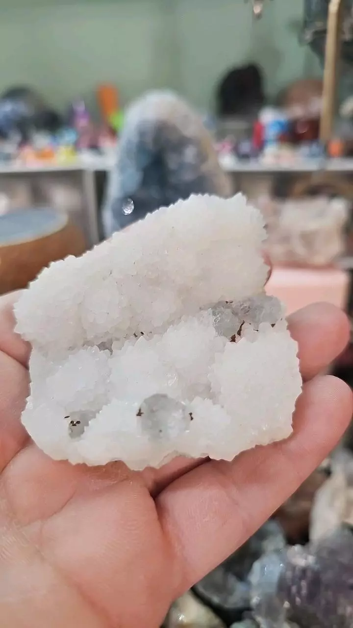 59. Fluorite on Quartz thumbnail