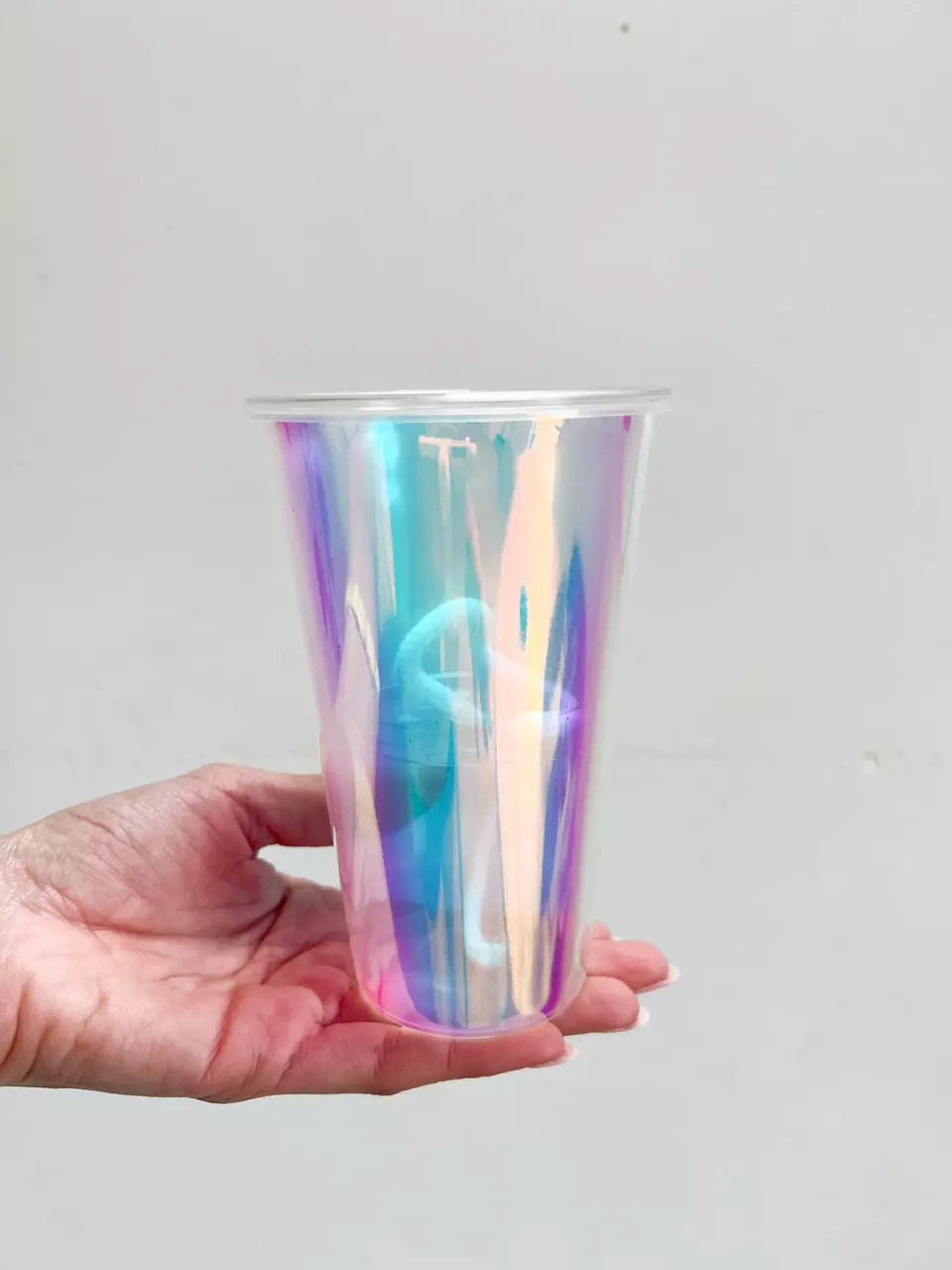 Iridescent self-watering cup TALL thumbnail
