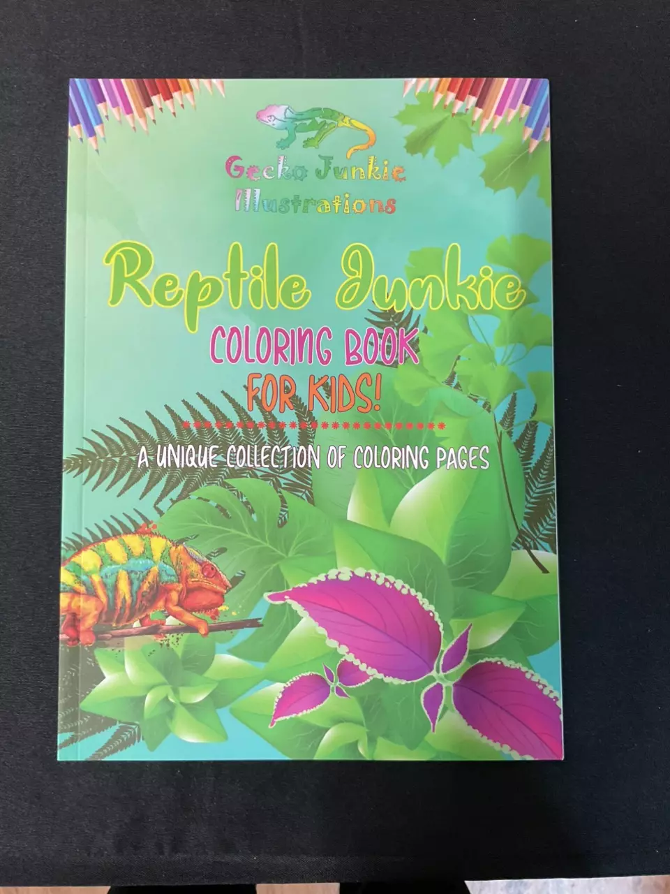 GJ reptile coloring/fun facts book thumbnail