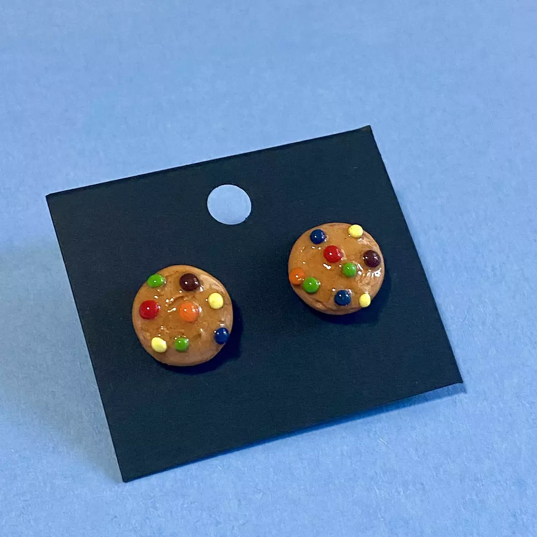 m&m Cookie Earrings thumbnail