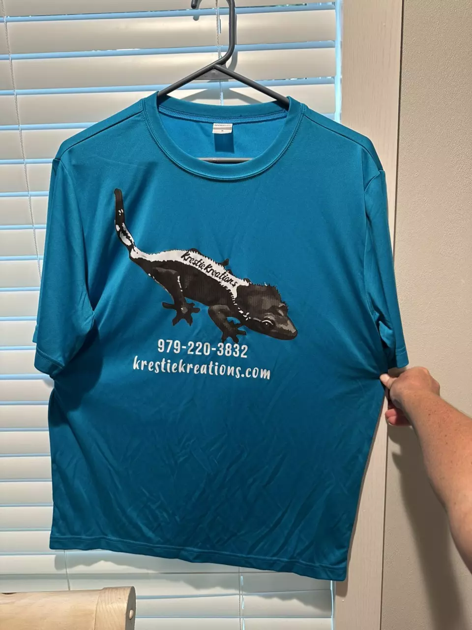 Large Blue Krestie Shirt thumbnail