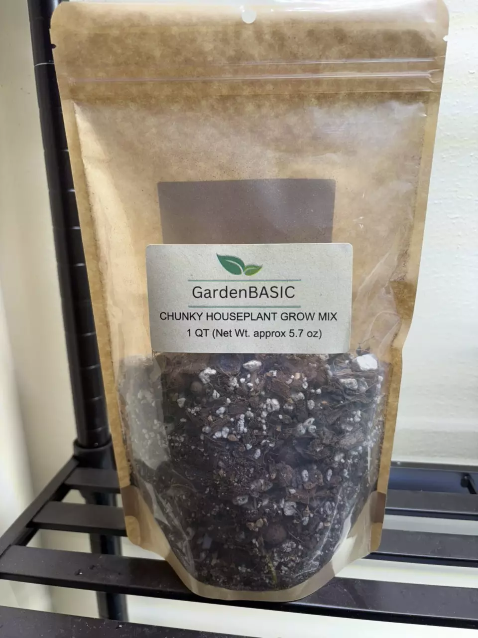 GardenBASIC Chunky Houseplant Grow Mix - 1 Qt thumbnail