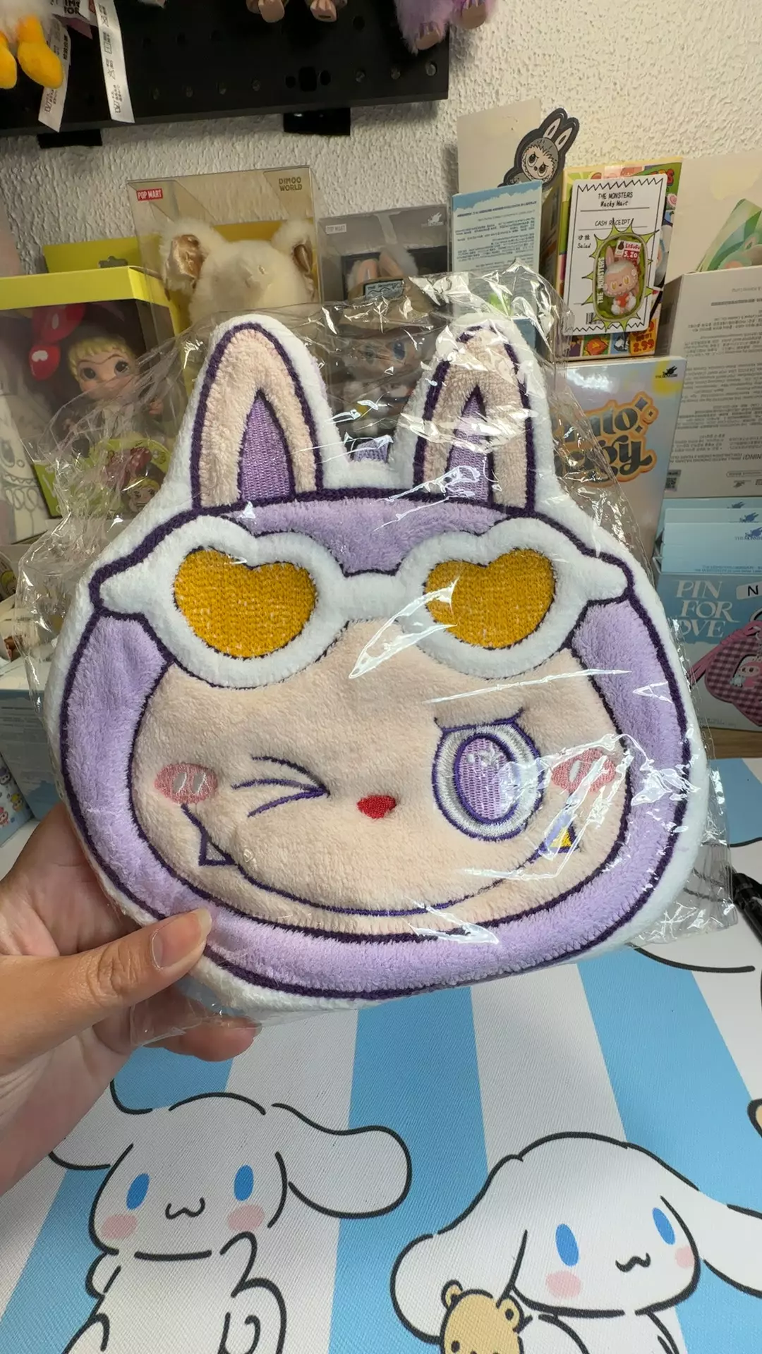 Labubu hand towel thumbnail