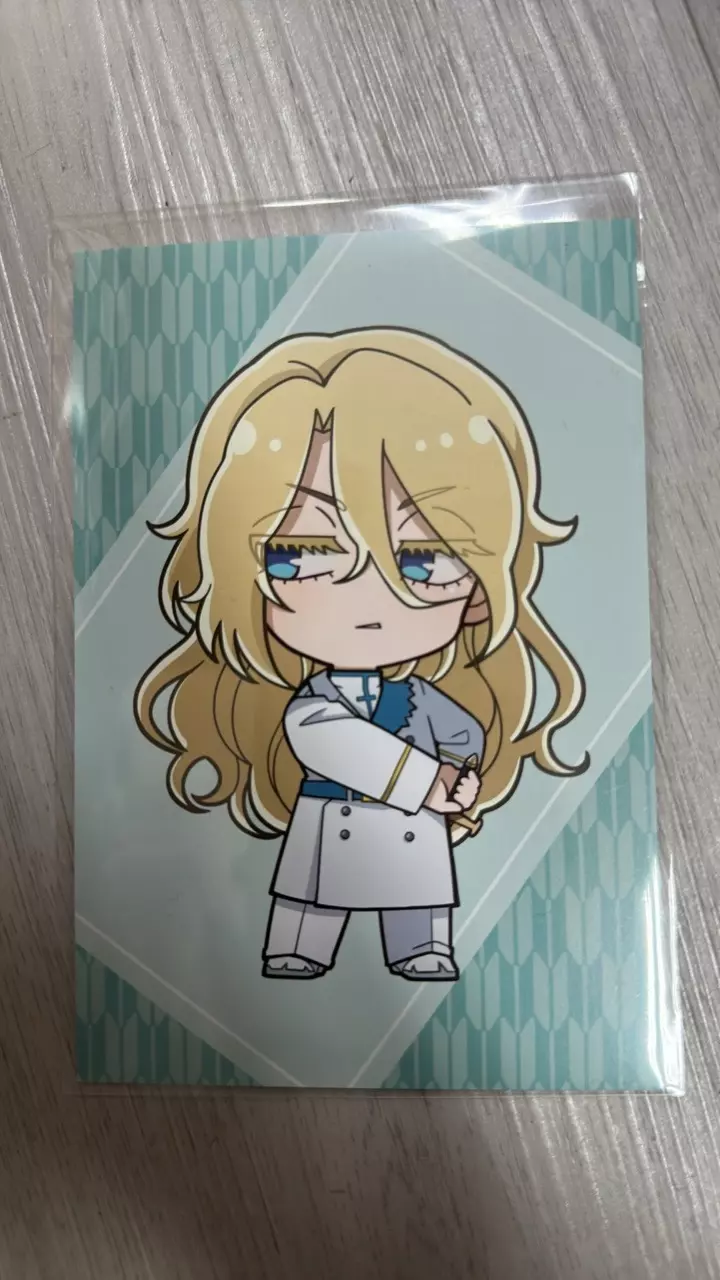 Bleach thousand year warfare green blue postcard thumbnail