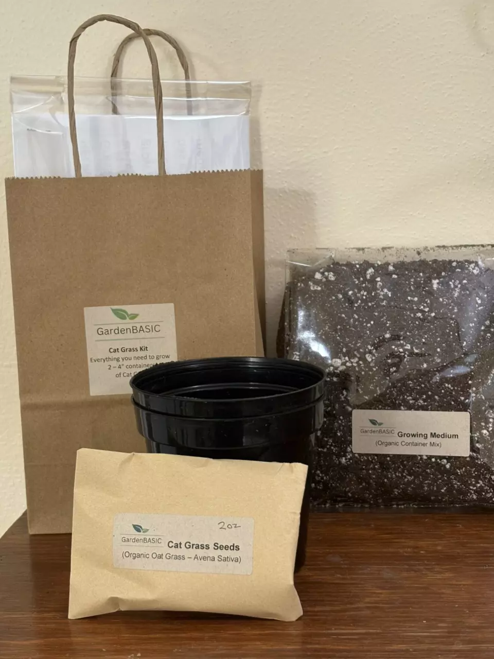 GardenBASIC Cat Grass Kit thumbnail