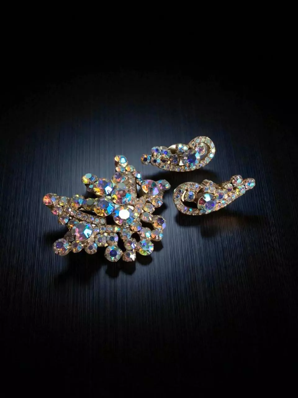 Juliana DeLizza & Elster Aurora Bourealis Rhinestone Set thumbnail