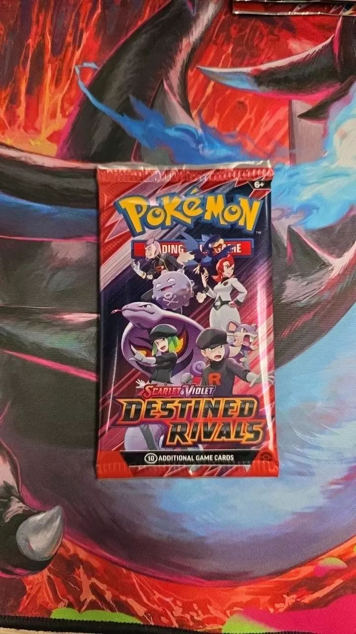 Pokemon Destined Rivals Booster Pack ($12) from @FireRipHits