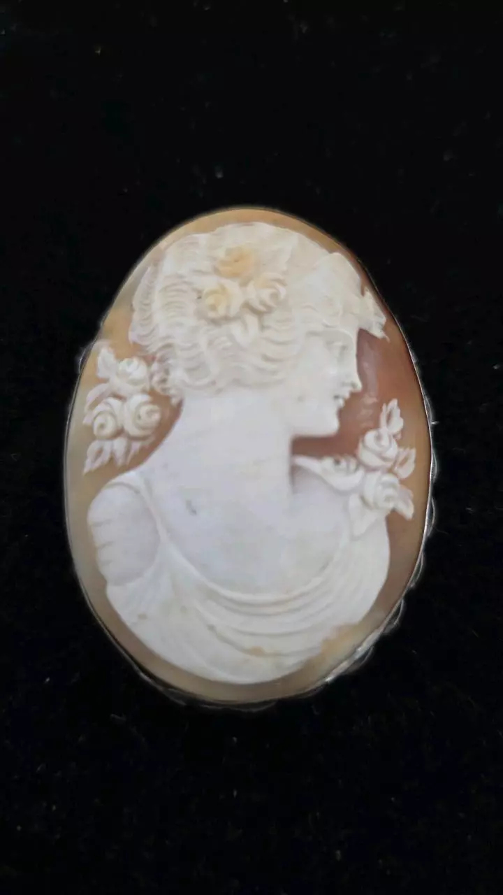 Sterling Antique Cameo thumbnail