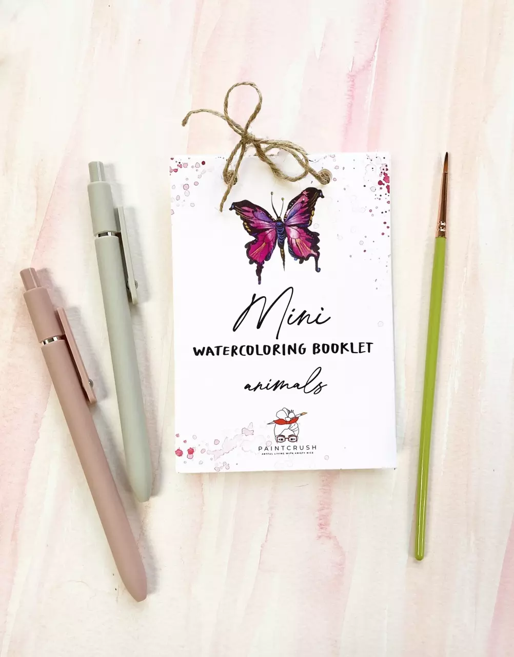 Mini Watercoloring Book - Animals thumbnail