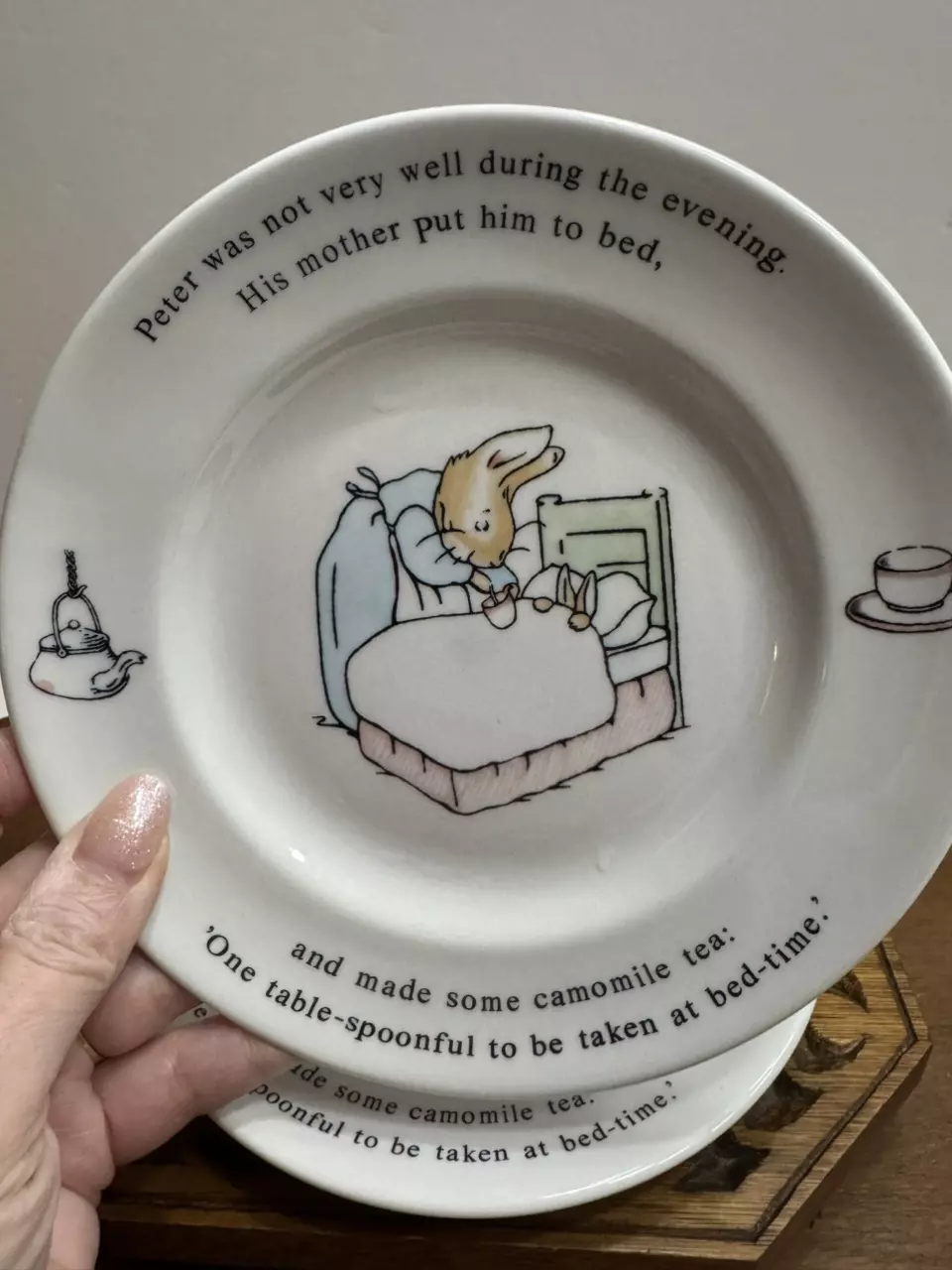 Wedgwood Peter Rabbit 7" Camomile Tea Plate thumbnail