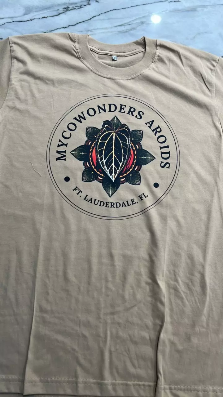 MycoWonders Aroids light brown T-shirt  L thumbnail