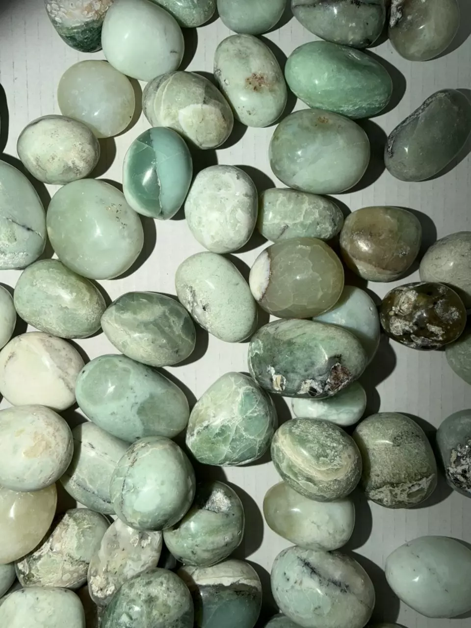 Large Chrysophrase tumbles from Indonesia (Our Pick!) thumbnail