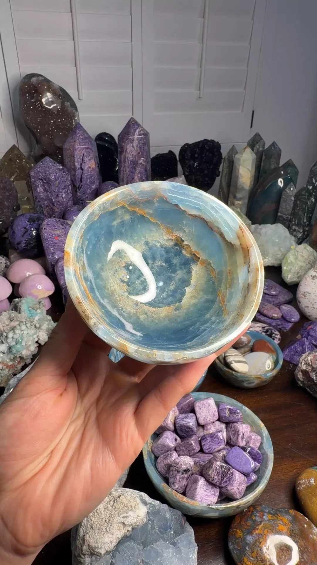 AAA blue onyx bowl thumbnail