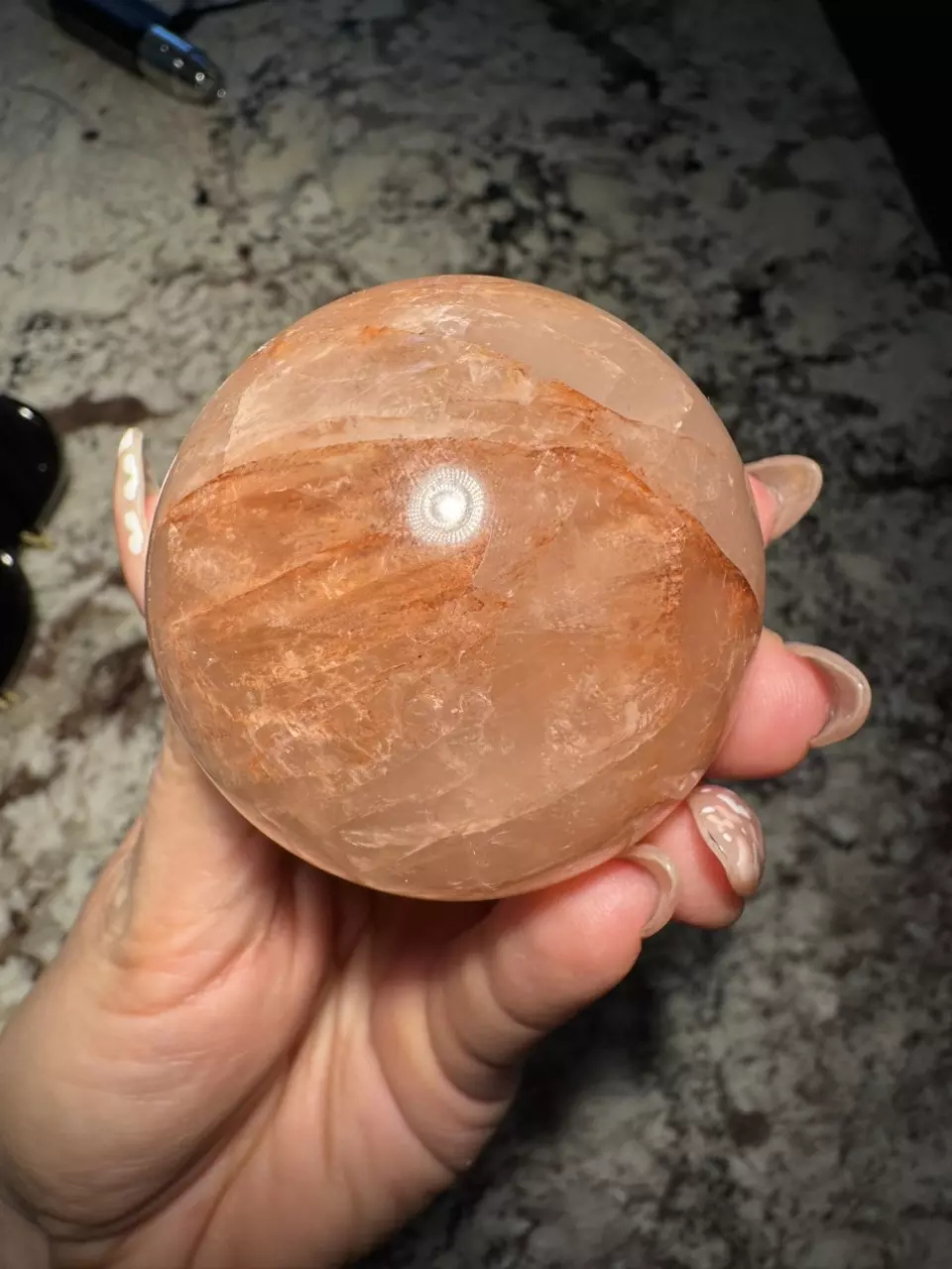Fire quartz sphere 0002 thumbnail