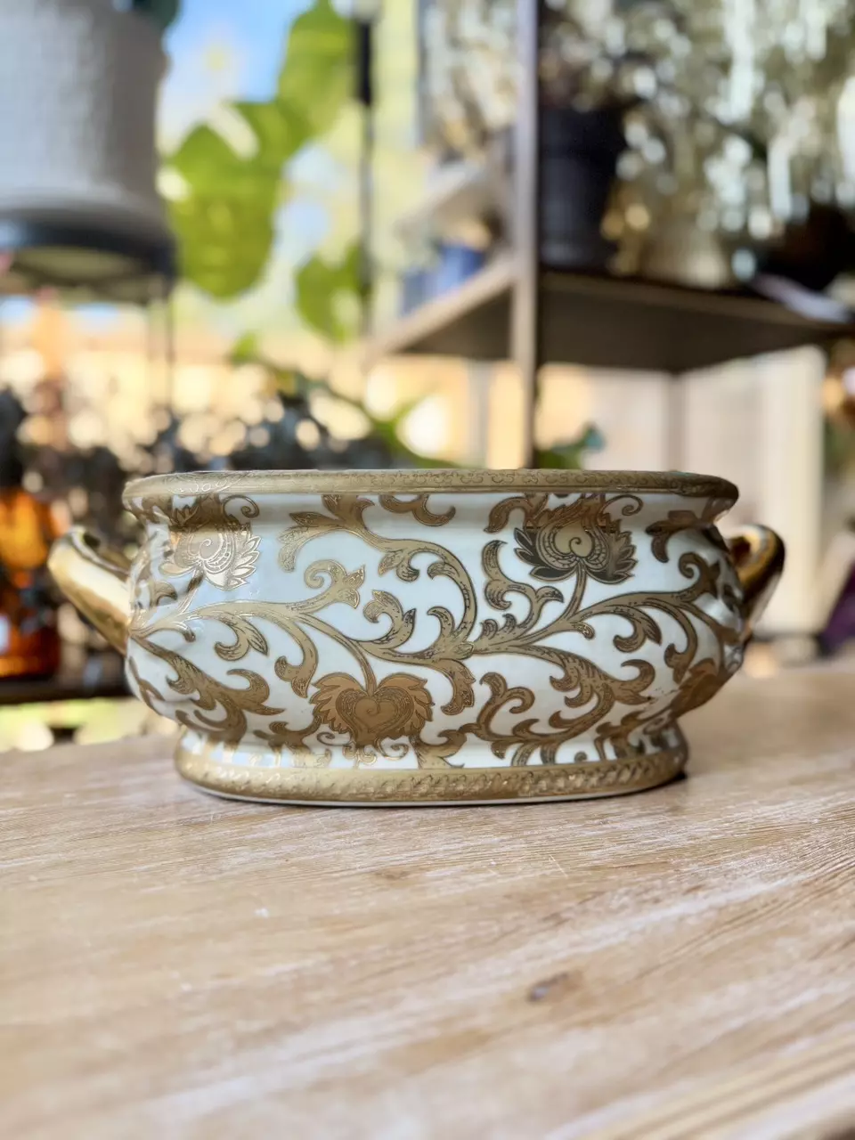 Chinese foot bath jardinière thumbnail