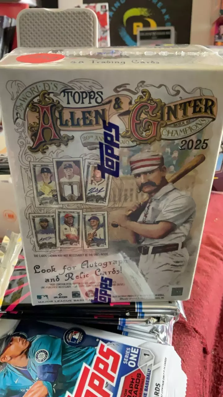 2025 topps allen&ginter mlb blaster thumbnail
