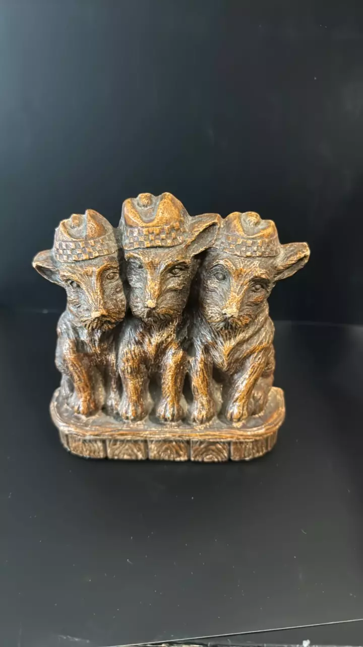 Ornawood Highland Terriers Bookend c 1920s thumbnail