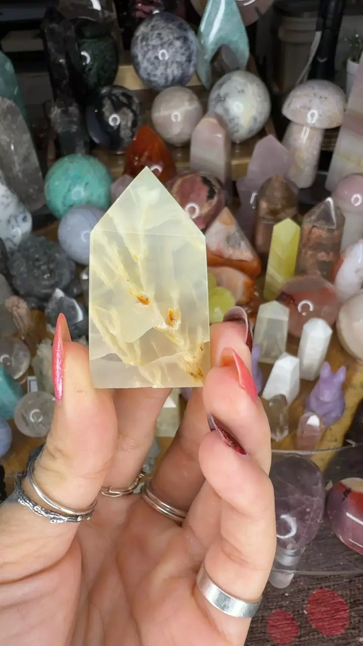 Dendritic Jasper mini tower 16e thumbnail