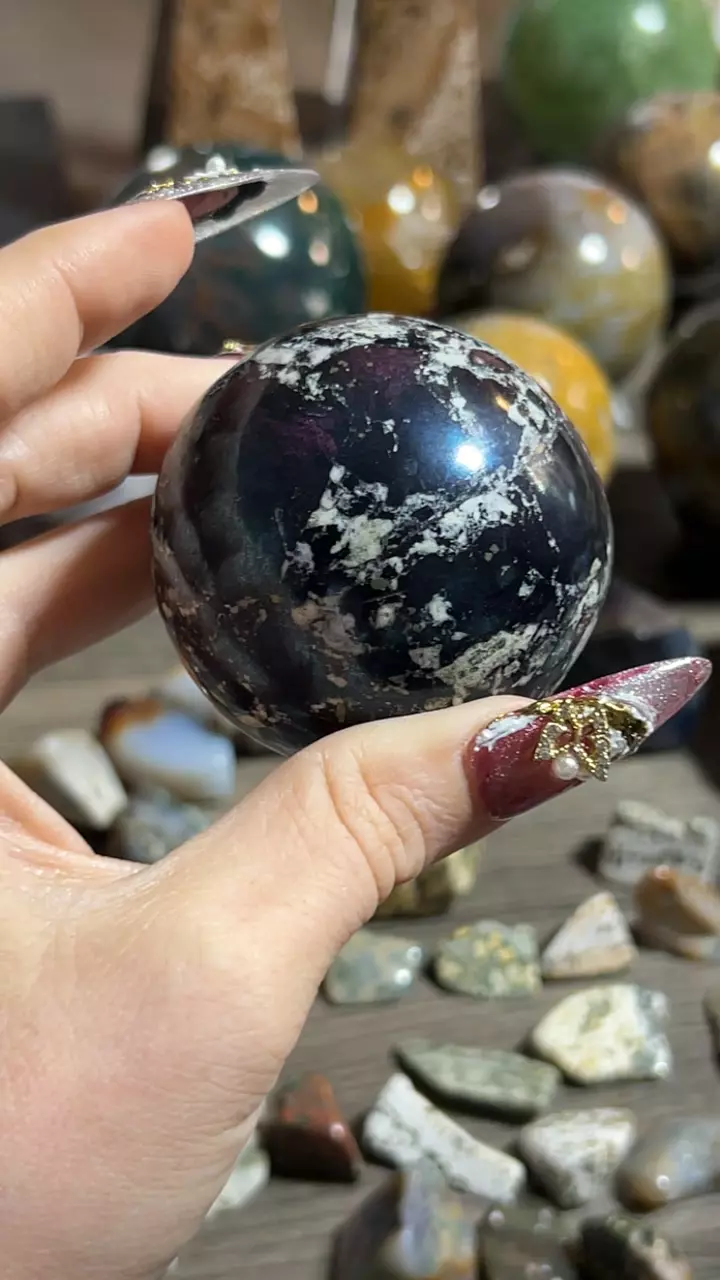 Covellite Sphere thumbnail