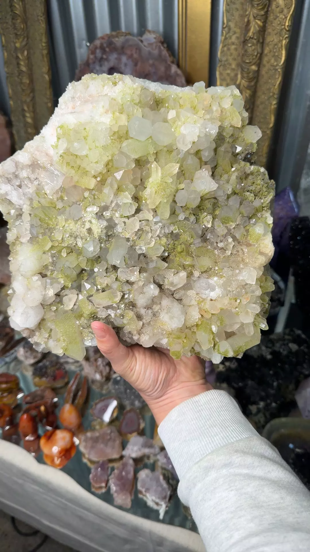 13.8 pounds fairy epidote statement thumbnail