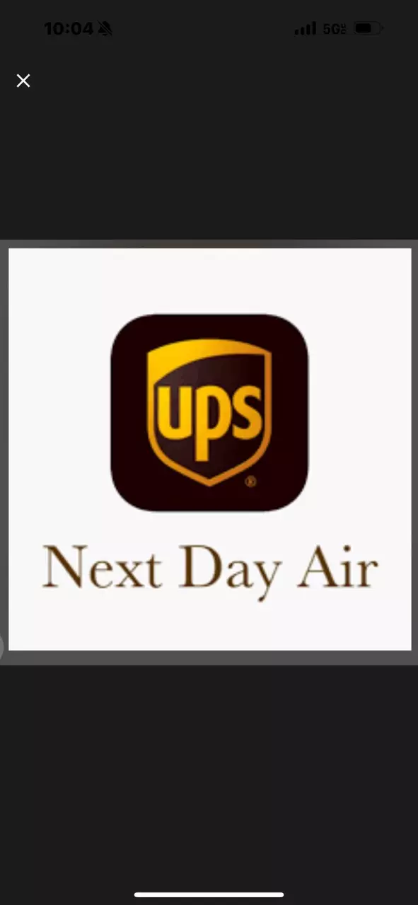Shipping Next Day Air  thumbnail