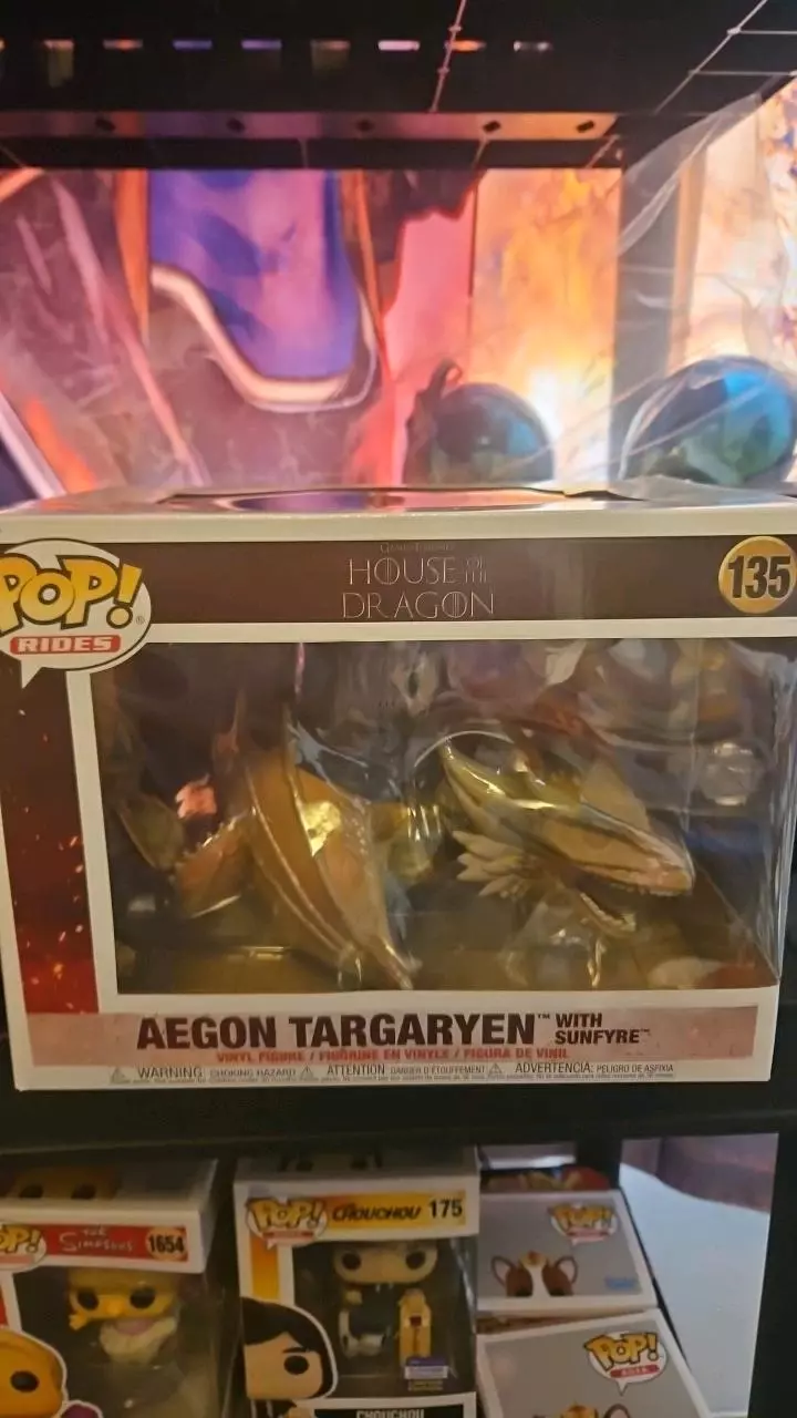 Aegon Targaryen funko rides house of the dragon #135 thumbnail