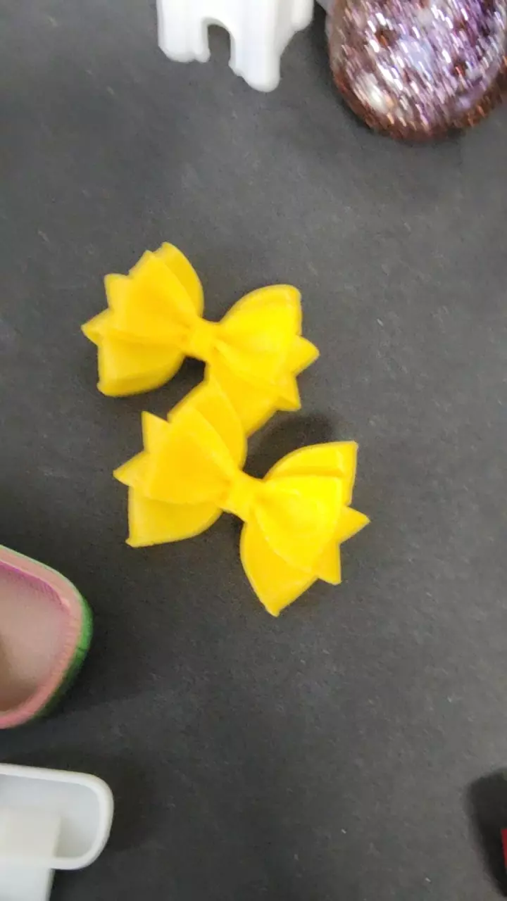 Yellow bow set thumbnail