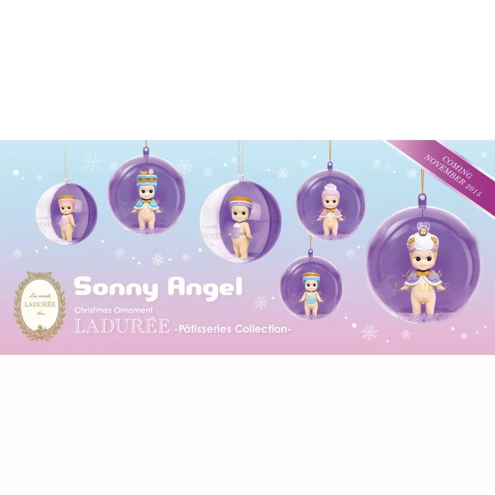 Sonny Angel Christmas Ornament Laduree Whole Box Set thumbnail