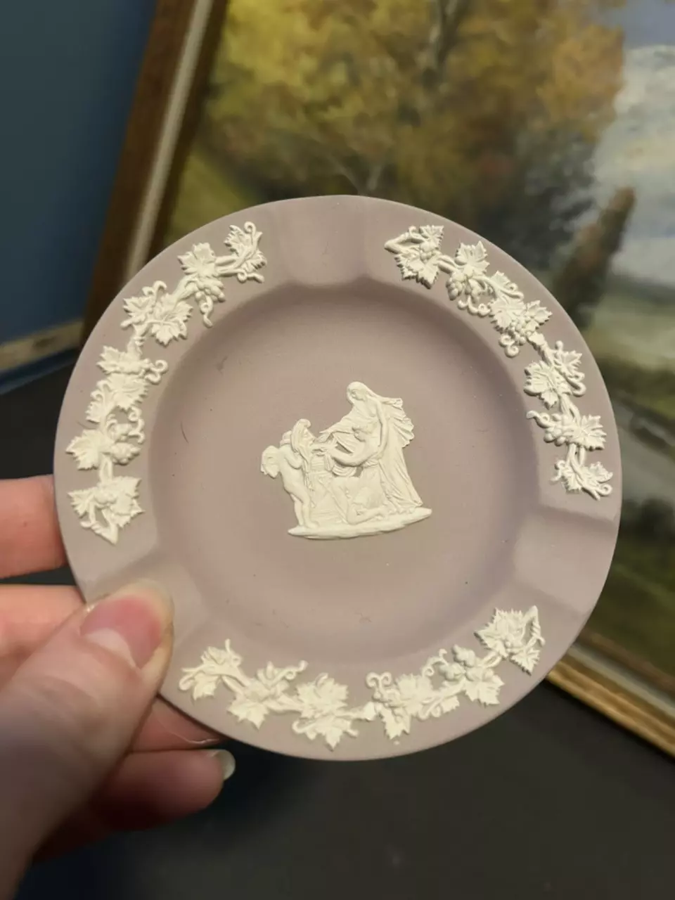 Lilac Wedgwood Trinket/Ash tray thumbnail