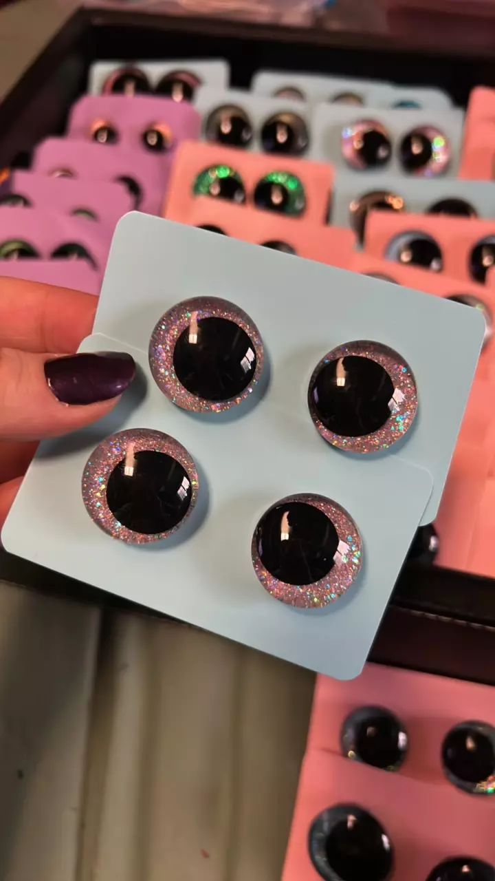 fairy floss eyes 25mm thumbnail