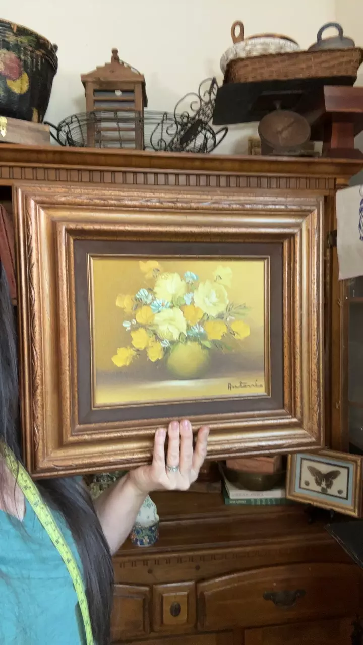 floral oil painting #2 thumbnail