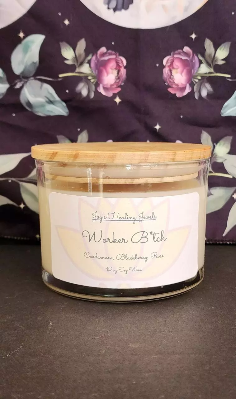 Worker B*tch 12oz Candle thumbnail