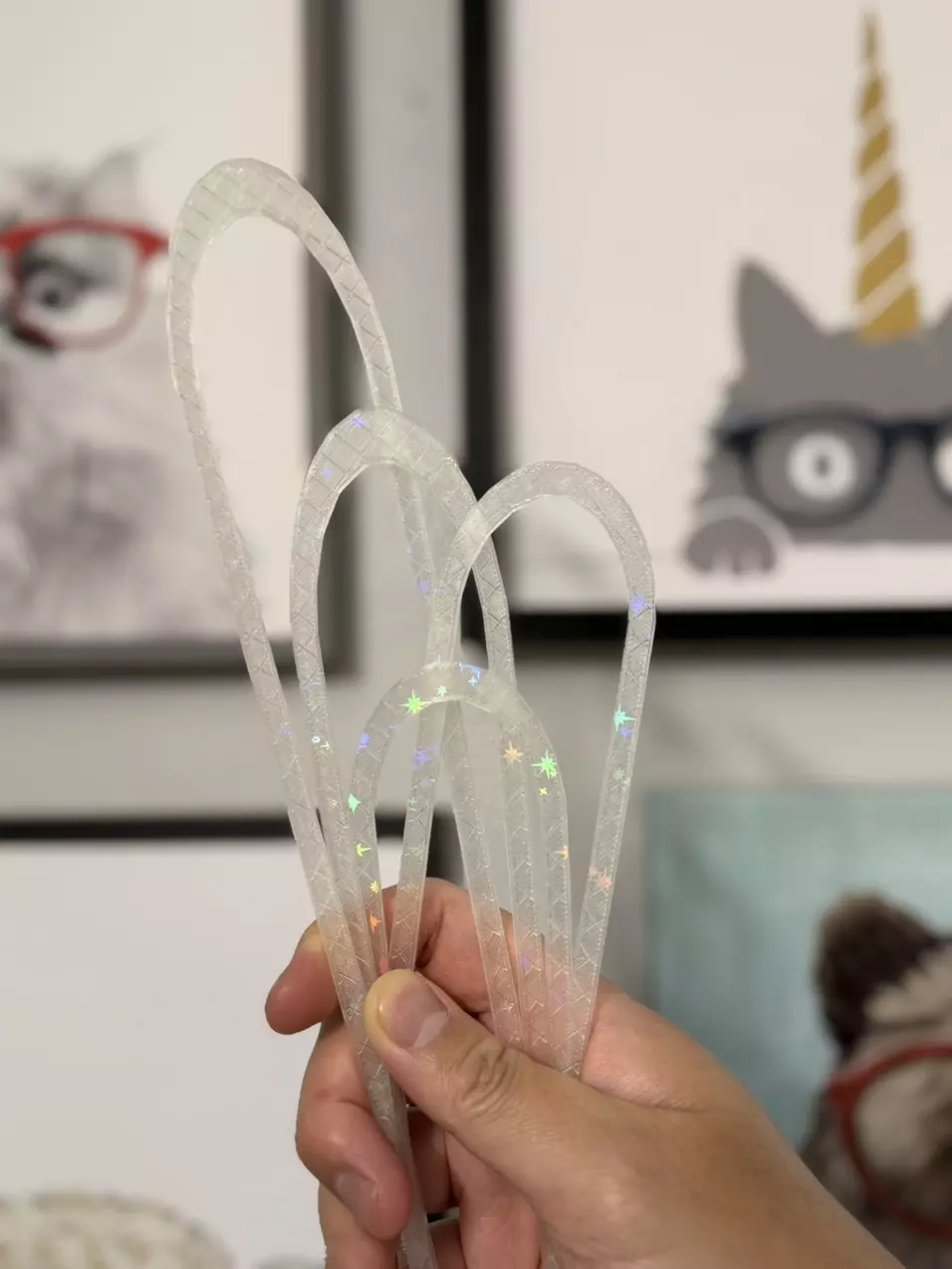 Sparkling U Shaped Trellis Set of 4 - Two 6” & Two 9” #4 thumbnail