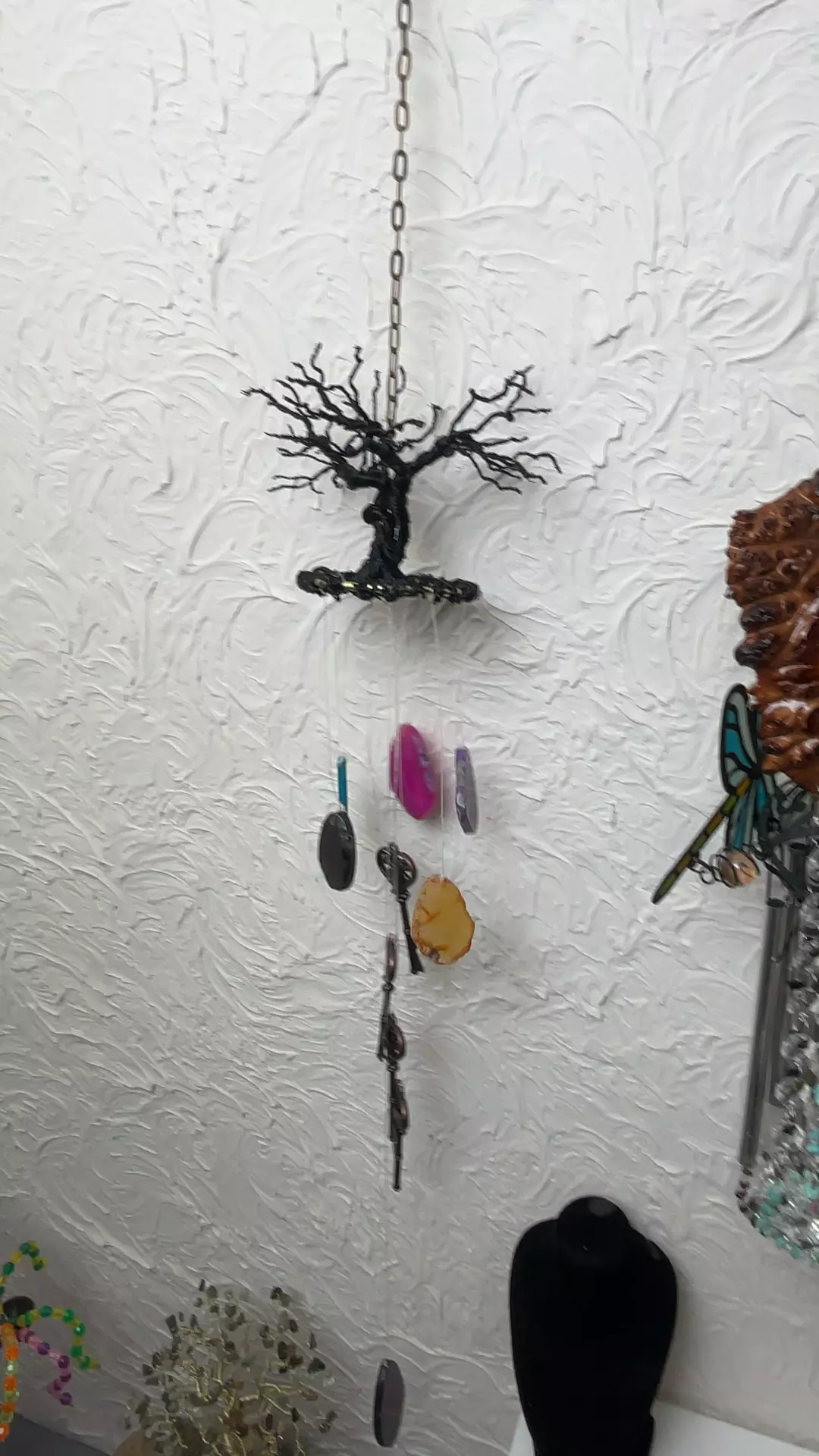 Limited edition, custom-made tree of life, wind chime thumbnail