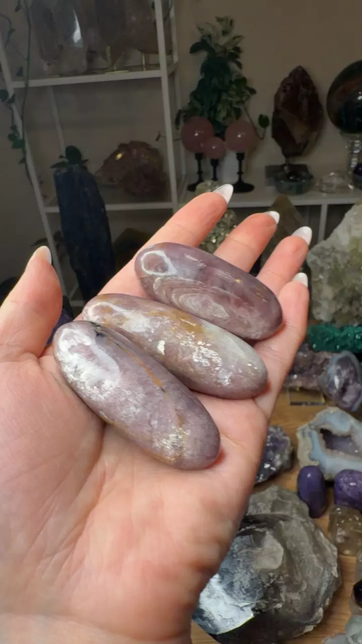 gem pink lepidolite shiva you pick thumbnail