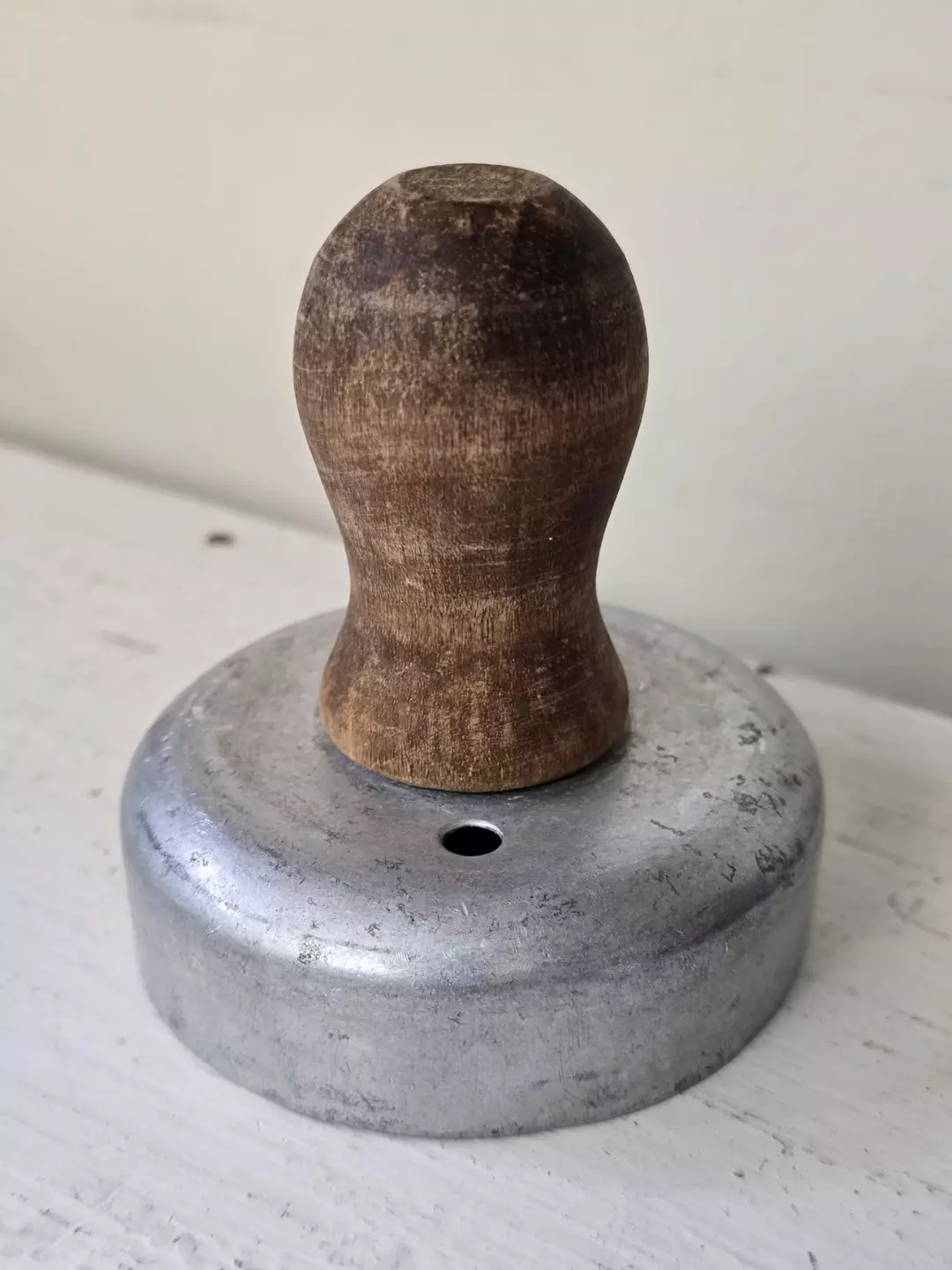 Vintage Wooden Handle Biscuit Cutter thumbnail