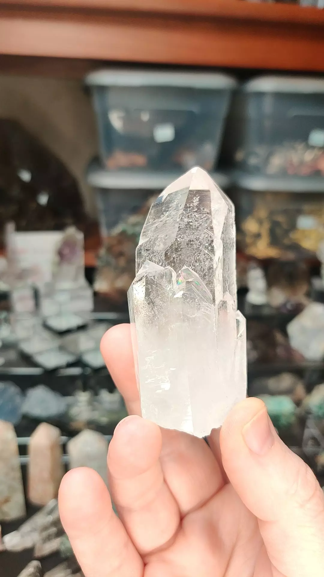 AAA Grade Clear Quartz Lemurian Brazil (s) thumbnail