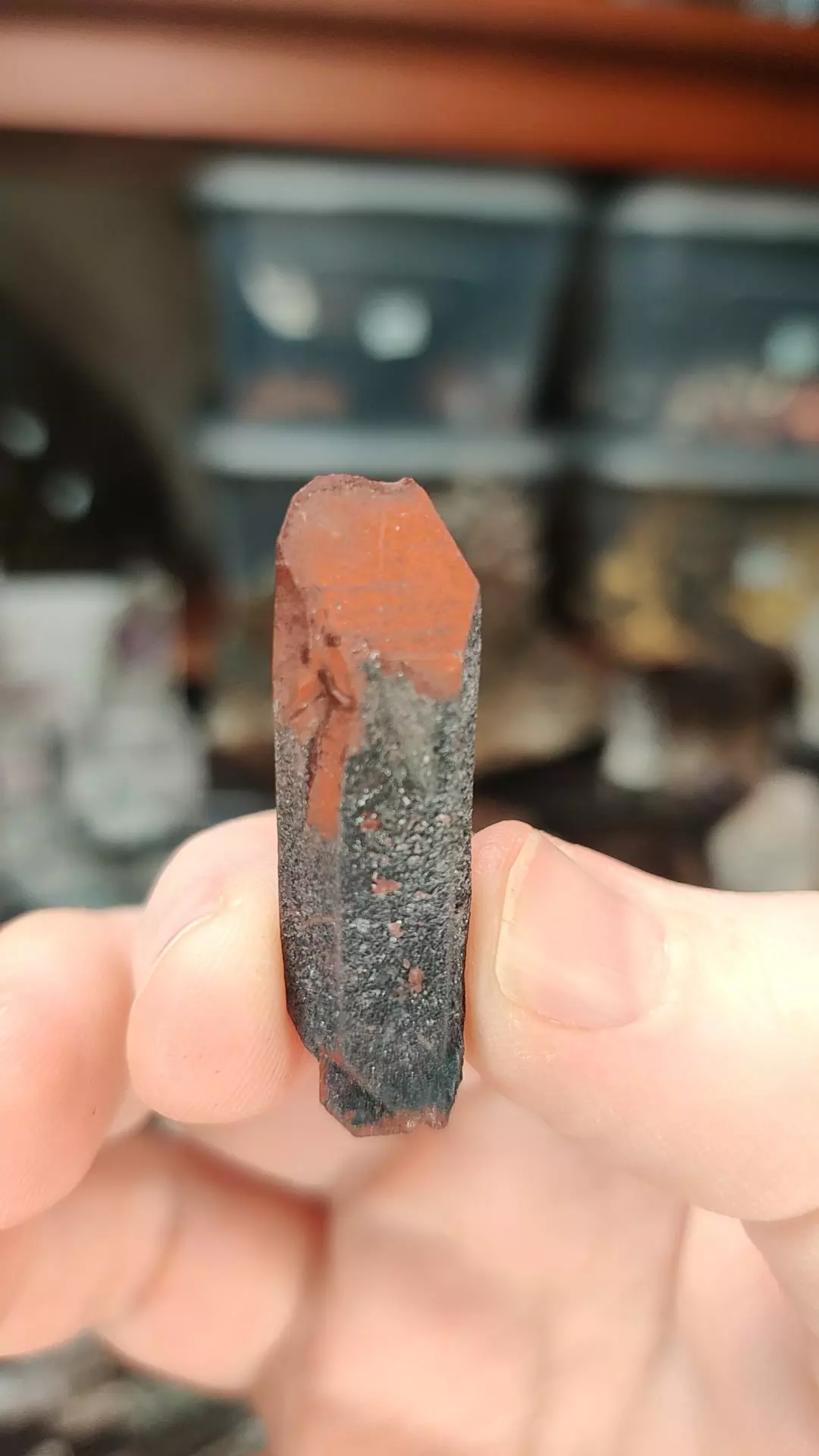 Red Dragon Quartz (a) Brazil thumbnail