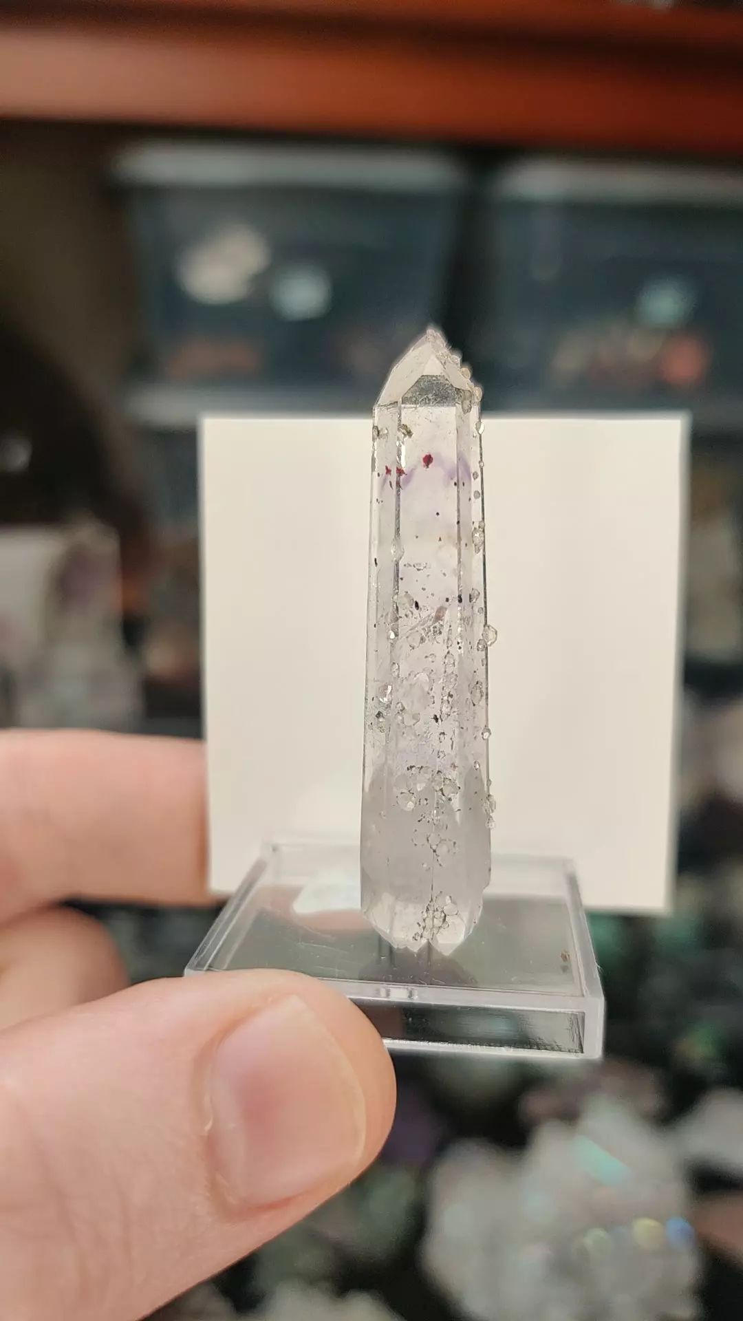 Streep Mine Amethyst w Hematite, Phantoms, and Analcime (c) thumbnail