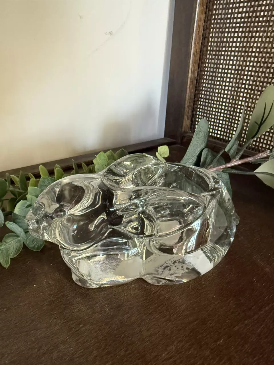 Indiana Glass Bunny Rabbit Votive Holder thumbnail